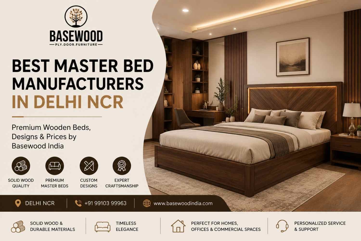 Best Master Bed Manufacturers in Delhi NCR